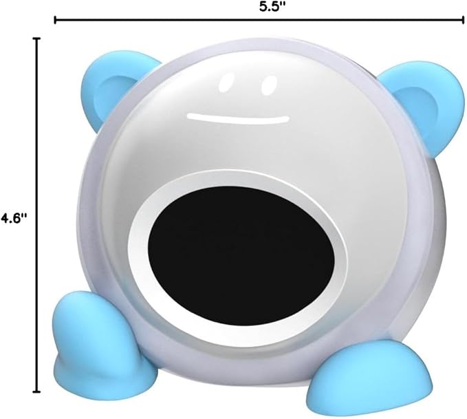 OK to Wake Clock for Kids, Sleep Training Clock with Night Light and Sound Machine, Kids Alarm Clock for Bedrooms, Blue