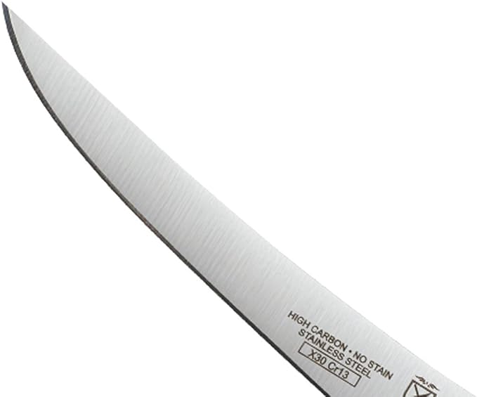 Mercer Culinary Millennia Colors 6-Inch Curved Boning Knife, Blue