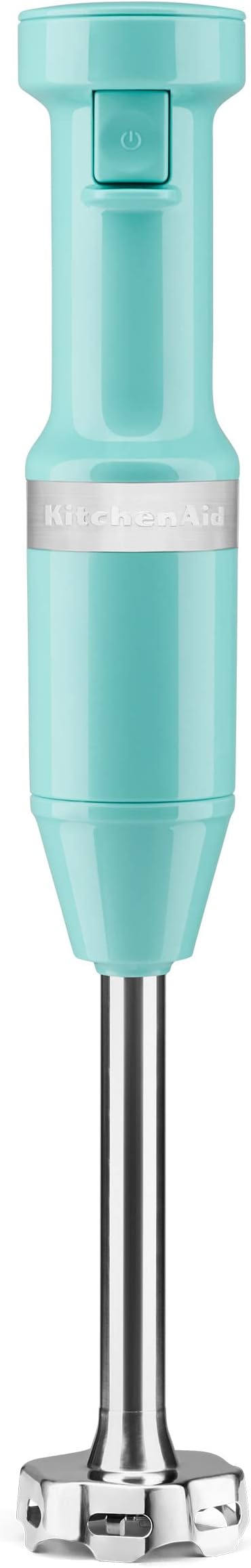 KitchenAid Variable Speed Corded Hand Blender KHBV53, Aqua Sky, 1 Liter