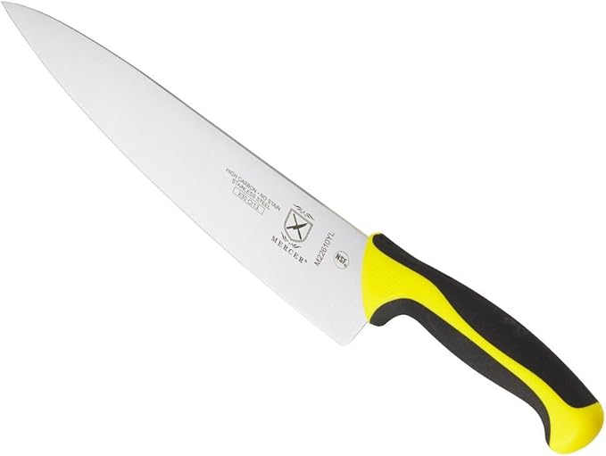 Mercer Culinary Millennia Color Handle Cutlery 10" Chef's Knife Yellow