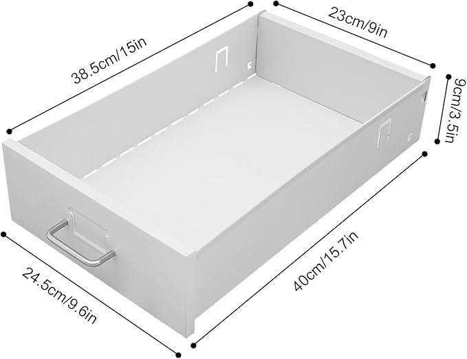 3 Drawer Rolling File Cabinet with Lock, 11 x 16 x 18.3in Filing Cabinet with Wheels, Wood Under Desk Office Storage Cabinet fits A4, Letter Sized Documents for Home Office (White)