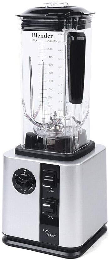 TBVECHI Electric Juice Blender Smoothie Ice Crusher Multi-Functional Blender Commercial Grade 2200W 2.2L