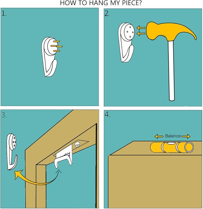 KREATIVE ARTS 20x40 Traditional Chinese Ink Painting Wall Art: Black and Blue Landscape Nature Prints of Mountain and Lake for Living Room, Asian Artwork