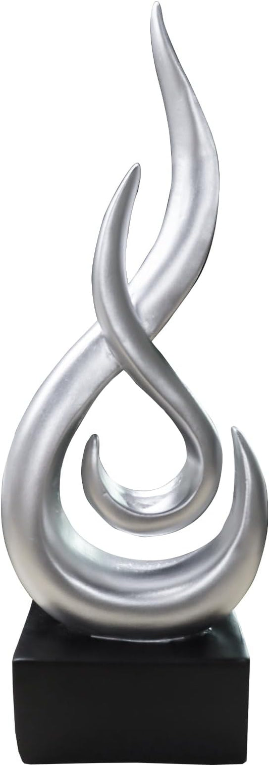 Dosker Black Flame Sculptures Home Decor