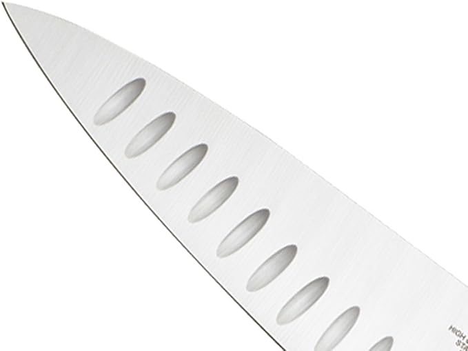 Mercer Culinary M22611 Millennia Black Handle, 10-Inch Granton Edge, Chef's Knife