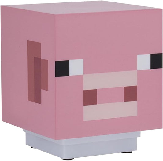 Paladone Minecraft Pig Light with Sound | Officially Licensed Merchandise