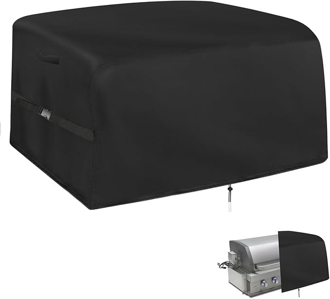 Kingling Grill Cover Fits for 6-Burner 87000 Propane Gas Grill, 44 inch Waterproof & UV Resistant Outdoor Griddle Cover Table Top Outdoor Grill Accessories - 44" L x 25" W x 21" H