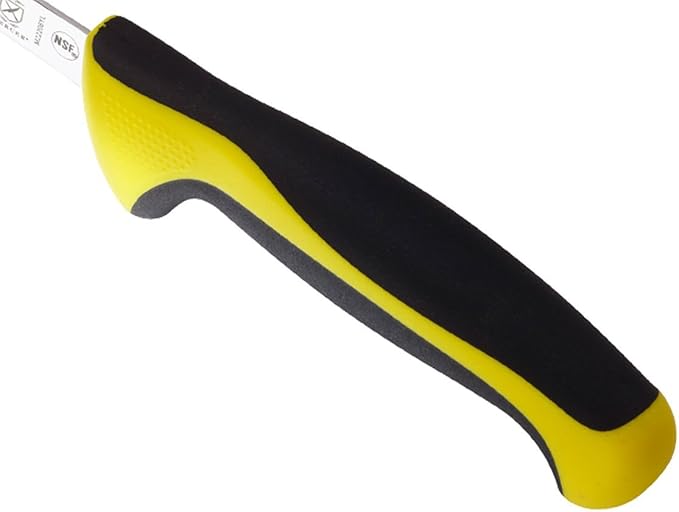 Mercer Culinary Millennia Color Handle Cutlery 6" Narrow Boning Knife Yellow