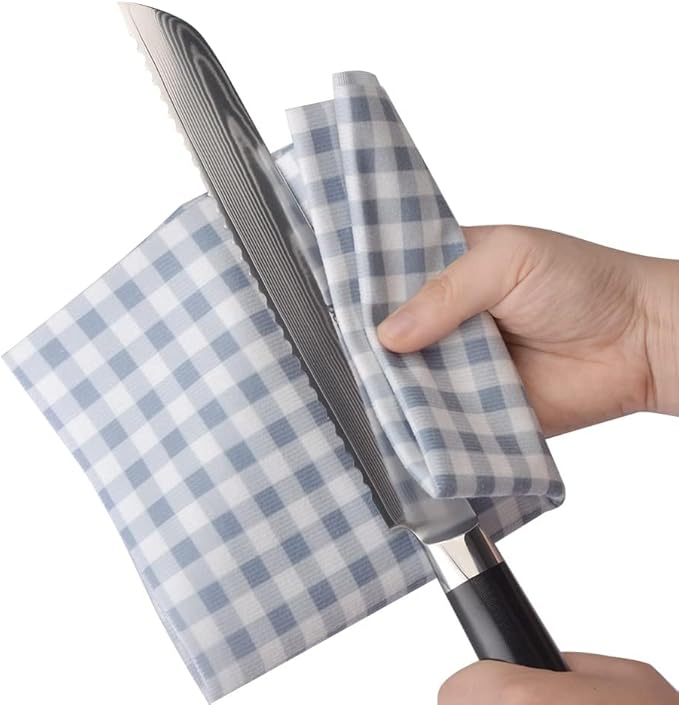 Damascus kitchen Knife, Japanese VG10 Steel Core, Sturdy & Durable G10 Handle, Real 67 Layer of Patterns, Includes Sheath and Gift Box (8" Bread Knifee)