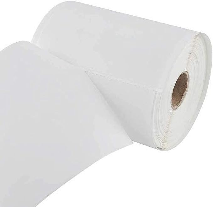 9527 Product 4x6 Direct Thermal Shipping Labels for Zebra 2844 ZP-450 ZP-500 ZP-505,Blank,450 Labels/Roll, 1" Core (12 Rolls)