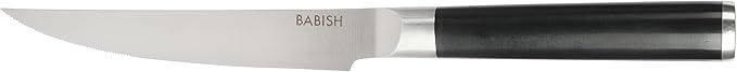 Babish High-Carbon 1.4116 German Steel Cutlery, 4pk Forged Kitchen Steak Knife