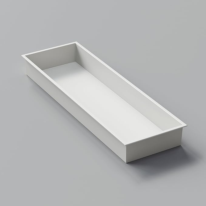 Stainless Steel Shower Niche 36" X 12", No Tile Needed Wall Niche, Recessed Shower Shelf for Bathroom Storage, Matte White