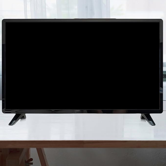 PRETYZOOM TV Base Pedestal Screen Stand Desktop TV Monitor Riser Support Legs Universal for 32 to 65 Inches Monitor