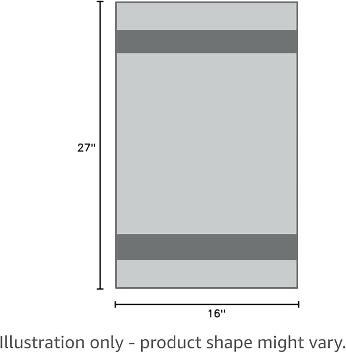 White Classic Resort Collection Soft Hand Towels | 16x27 Luxury Hotel Plush & Absorbent Cotton Hand Towel [6 Pack, Dolphin Grey]