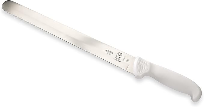 Mercer Culinary Ultimate White 12" Plain Edge Slicer Knife