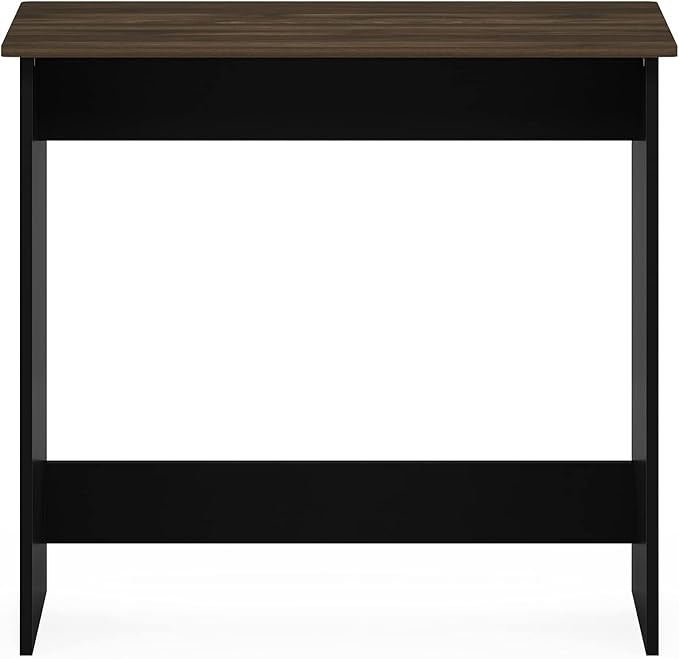 FURINNO Simplistic Study Table, Columbia Walnut