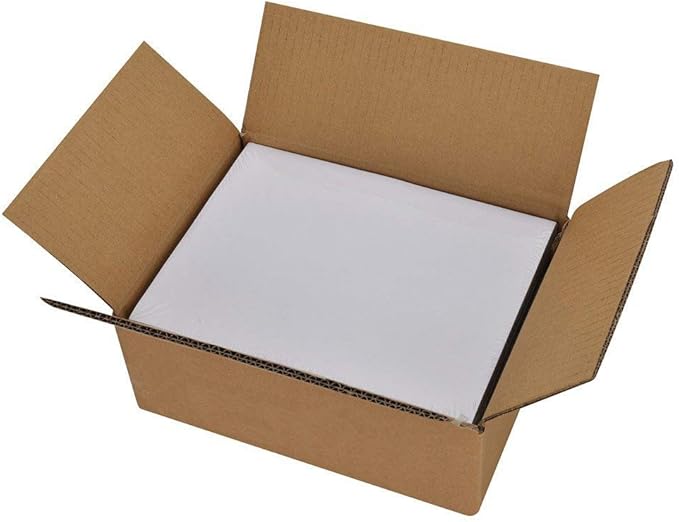 RBHK 8.5 x 5.5 Inches Half Sheet Self Adhesive Shipping Address Labels for Laser and Inkjet Printer, Rounded Corner, 1000 Labels