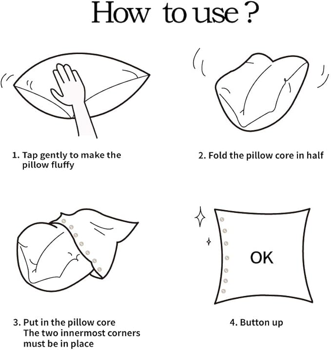 Simple&Opulence 100% Washed Linen Euro Sham Cover, 26 x 26 Inch, Decorative Bed Pillow Cover with Coconut Button, Solid Color Pillow Shams Set of 2 (Natural Linen)