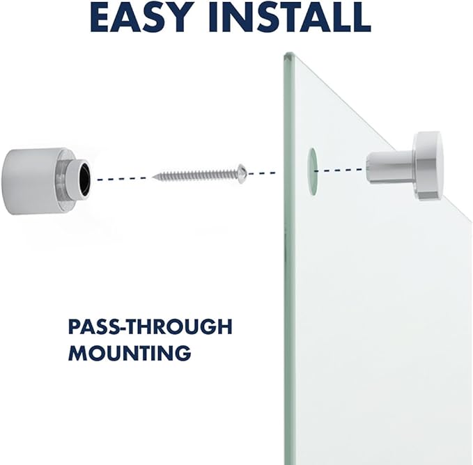 Quartet Non-Magnetic Glass Dry Erase White Board, 72"W x 48"H Whiteboard, Infinity Frameless Mounting, White Surface (G7248NMW)
