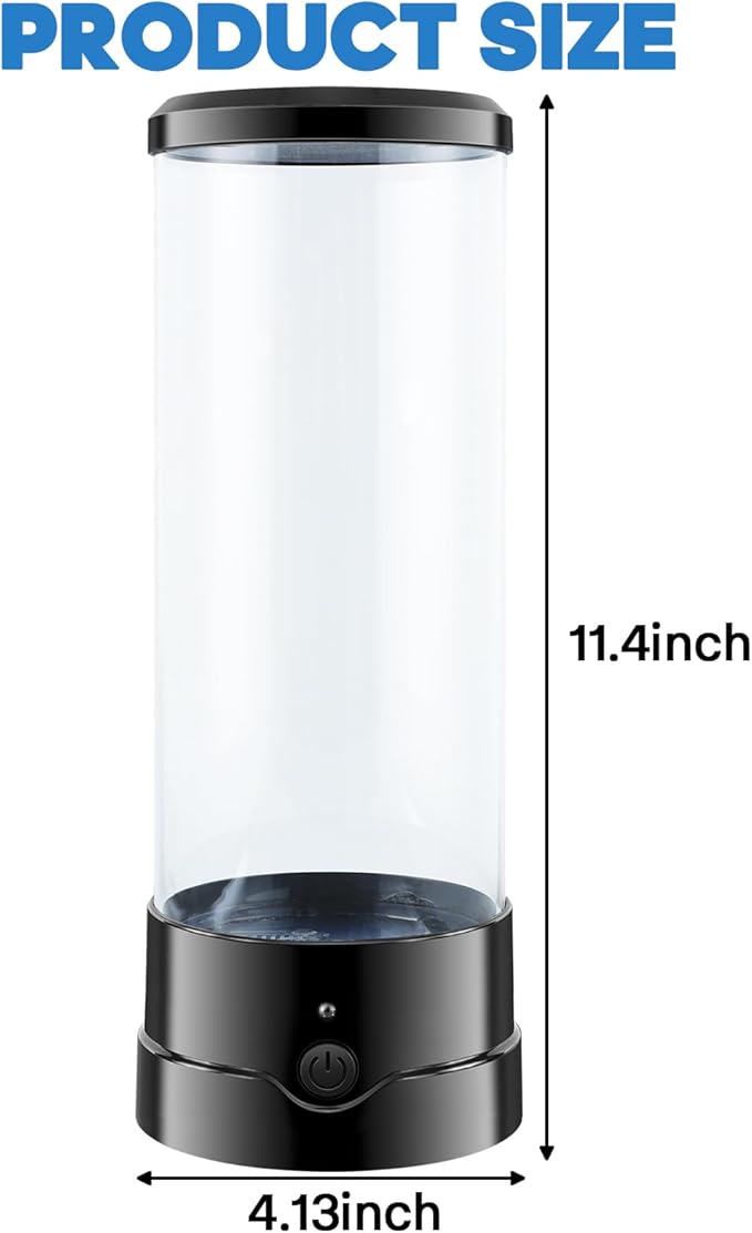 SENCU Jellyfish Lamp 17 Color Changing Remote Jellyfish Night Light LED Mood Lamp Home Decor for Room Office Night Light Ideal Gift for Kids Adults