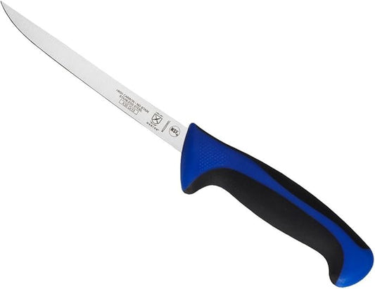 Mercer Culinary Millennia Colors 6-Inch Narrow Boning Knife, Blue