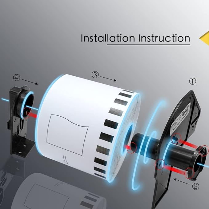 BETCKEY - 2.25" x 4" (57 mm x 102 mm) Multipurpose & Shipping Labels Compatible with Zebra & Rollo Label Printer,Premium Adhesive & Perforated [1 Rolls, 350 Labels]