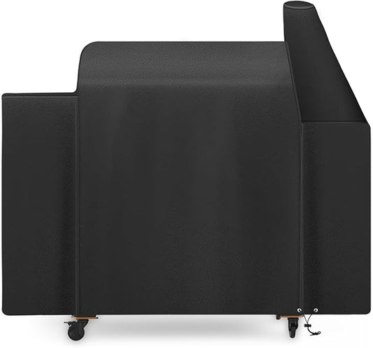 Grill Cover for Pit Boss Savannah Onyx Edition Pellet Grill,All-Weather Outdoor Heavy Duty 600D Waterproof Pitboss PB1500NX Smoker Cover for Pit Boss Savannah Onyx 1500 Pellet Grill,Black