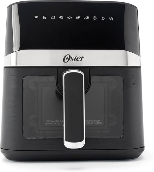 Oster Air Fryer 4 Quart Digital Air Fryer Medium with Window