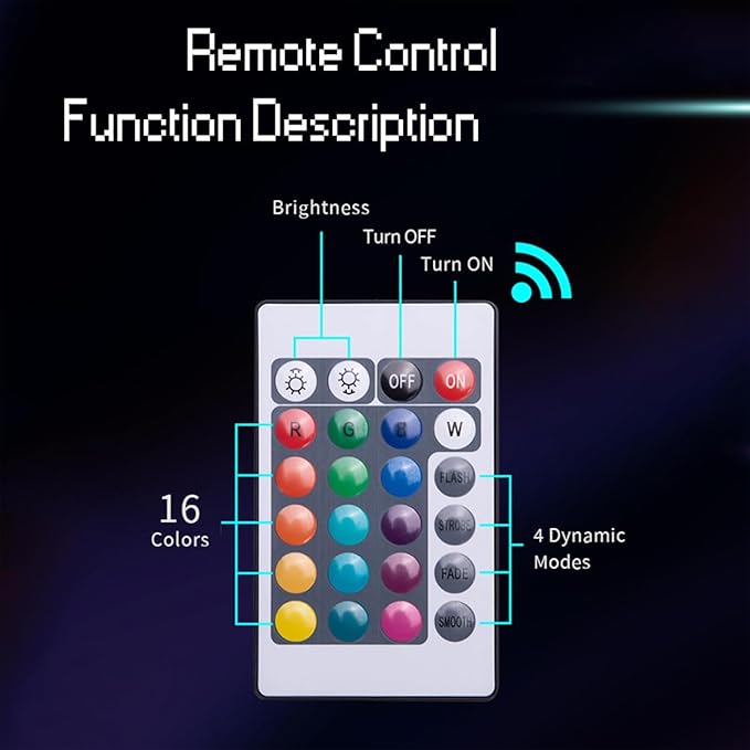 Pixelated Lantern Night Light - Rechargeable 16-Color LED Mood Light w/Remote & Touch Control, Portable Wall/Table Lamp for Bedroom Decor, Kids Room, Camping & Gifts