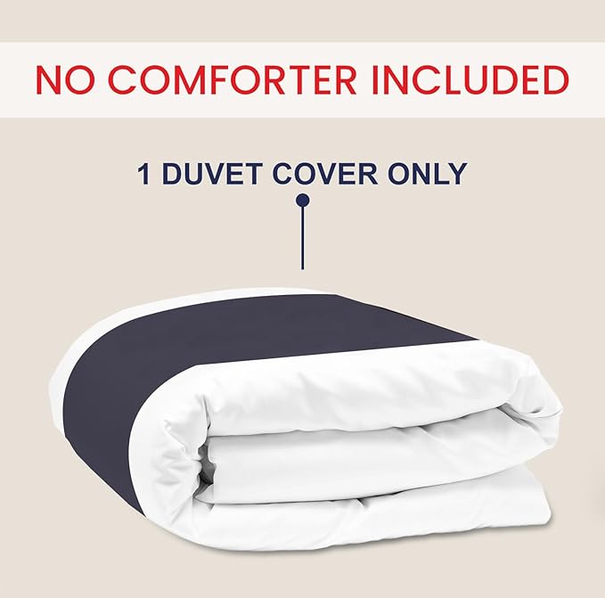 Kotton Culture 1 Pc Custom Size Duvet Cover Only -100% Egyptian Cotton Sateen 600 Thread Count Ultra Soft Premium Durable Comforter Cover Zipper Closure & Corner Ties (Speared White, Custom)