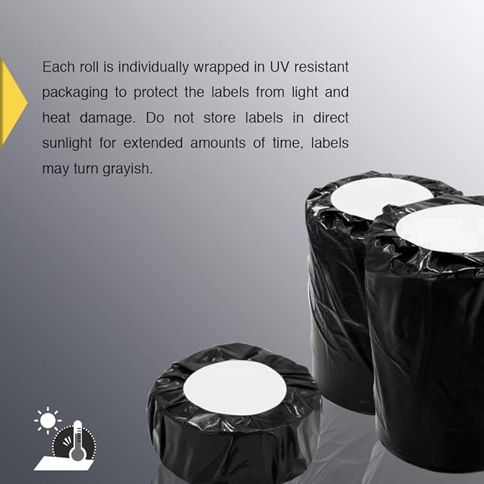 BETCKEY - 2.25" x 4" (57 mm x 102 mm) Multipurpose & Shipping Labels Compatible with Zebra & Rollo Label Printer,Premium Adhesive & Perforated [1 Rolls, 350 Labels]