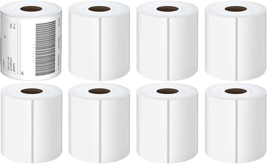 4x6 Thermal Labels - 2000 Labels, Industrial, Direct Thermal, Perforated, Postage, Shipping, Compatible with Zebra, MUNBYN, Polono, USPS, UPS, FedEx, DHL, Amazon, eBay & PAYPAL