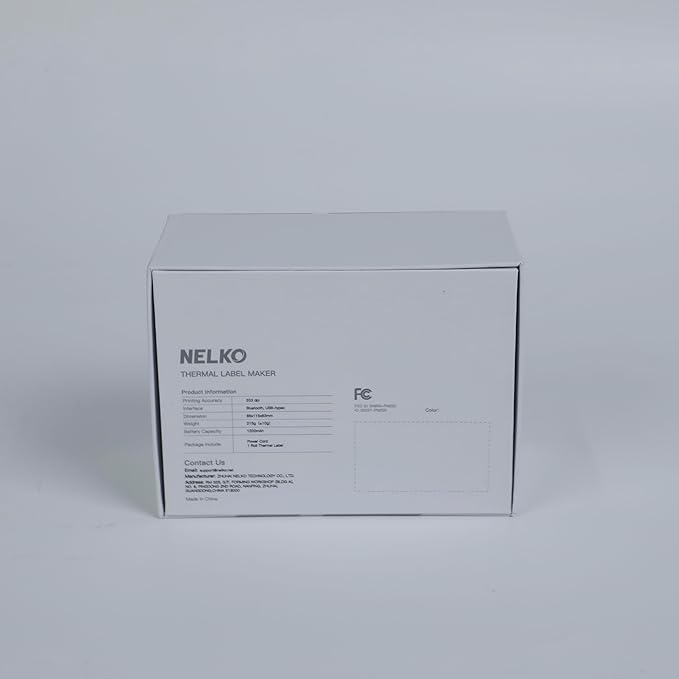 Nelko Label Maker Machine with Tape, PM220 Bluetooth Label Printer, 2 Inch Portable Thermal Printer for Small Business, Address, Logo, Clothing, Sticker Maker for Phones & PC, Deep Green