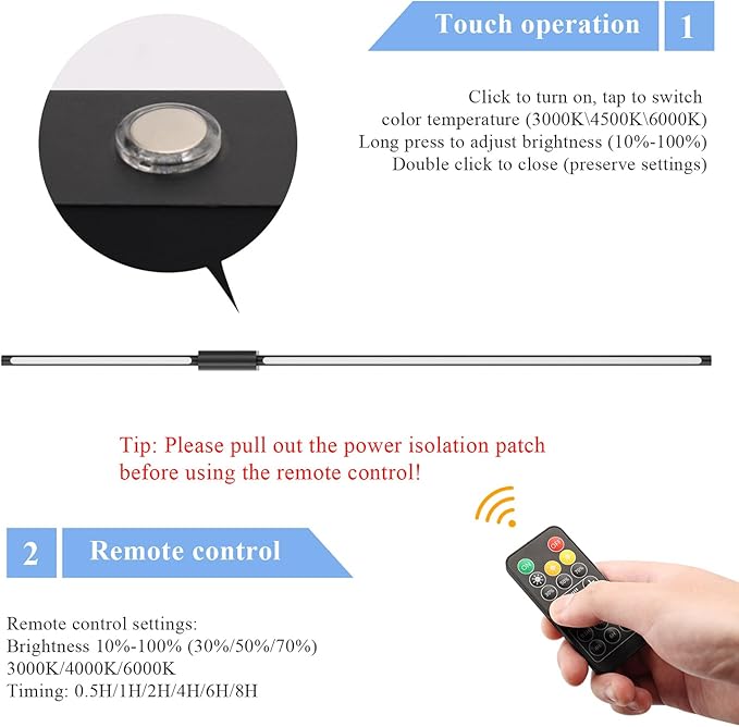 2 Pack Battery Powered Wall Sconces 10000mAh Rechargeable Dimmable LED Wall Lights for Living Room, Hallway, Bedroom, 40in Living Room Dresser, 39.37 in