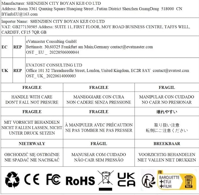 Topkey 12”Silent Round Wall Clock for Children Non-Ticking Colorful Arabic Numerals Easy Read Clock for Living Room, Bedroom,School and Nursery Battery Not Included - Brown