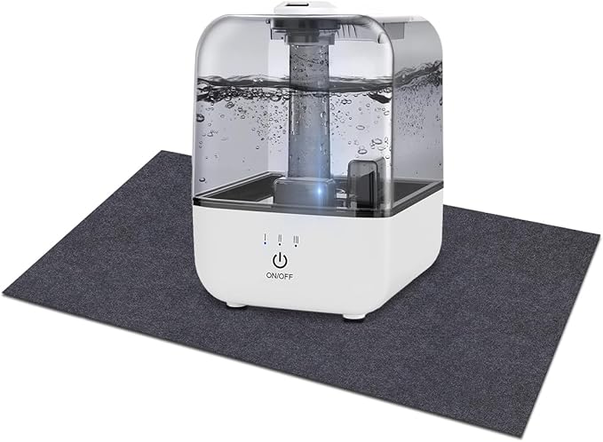 Humidifiers Mat,For floor surface/Absorbent mat Lightweight Washable Floor Mat，Under the Humidifiers Mat，Multifunctional home appliance mat，back Non-slip 24" x 36"
