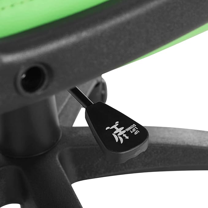 Modern-Depo Gaming Chair for Teenagers Juniors, High Back Ergonomic Swivel Racing Computer Chair, Height Adjustable Racing Gaming Chair, Green