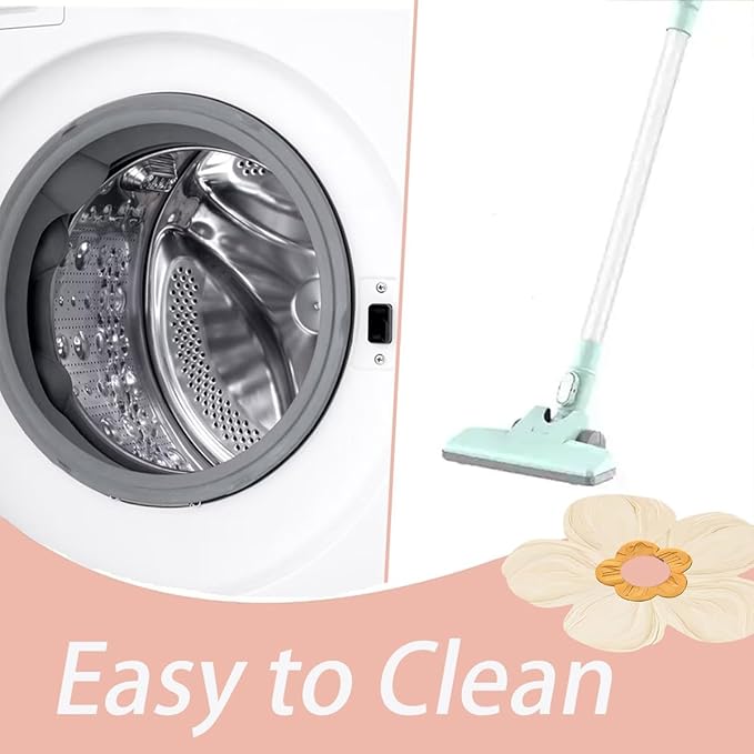 Hopscotch Rug for Kids - Non-Slip Indoor Play Mat for Boys & Girls 0-12, Classroom Rug for Kindergarten, Bedroom, Playroom(Pink, 2.6×4ft)