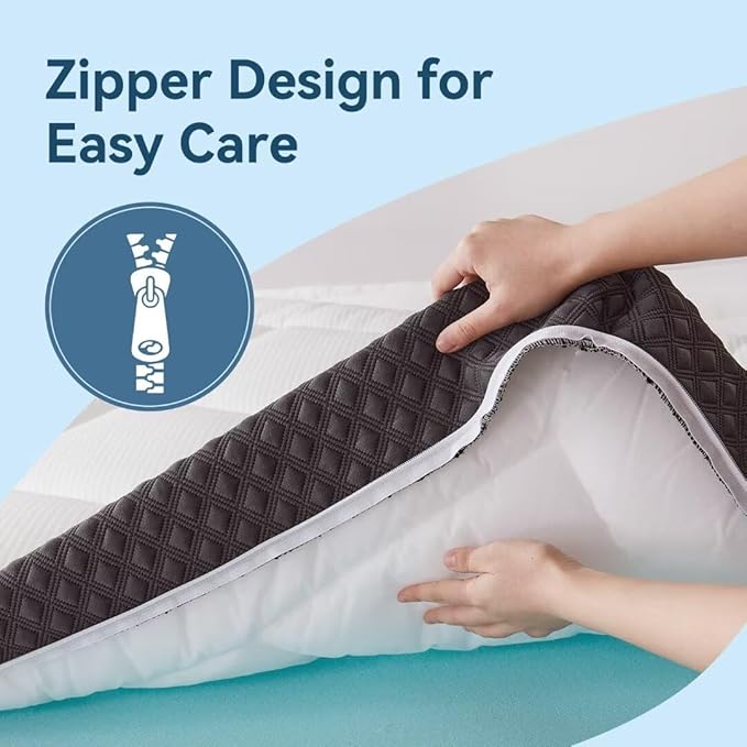 8 inch Twin Size Memory Foam Mattress in a Box – Cooling Gel‑Infused Foam, Pressure‑Relief Comfort, Fiberglass-Free, CertiPUR‑US® Certified