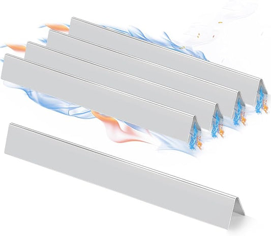 GasSaf 22.5 inch Flavorizer Bars for Weber 7536, Grill Parts for Spirit 300 E310 E320 S310 S320, Spirit 700, Weber 900, Genesis Silver B C, Genesis Gold B C, Grill Flavor Bars for 7537 65903 (5-Pack)