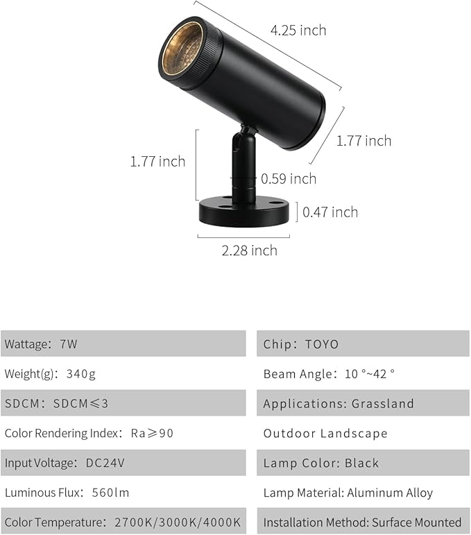 LED Modern Outdoor Wall Lights, Exterior Lighting, 7W Black Exterior Wall Lighting, 400LM Wall Sconces, Waterproof IP65 Porch Light for House Patio Garage Garden CRI 90