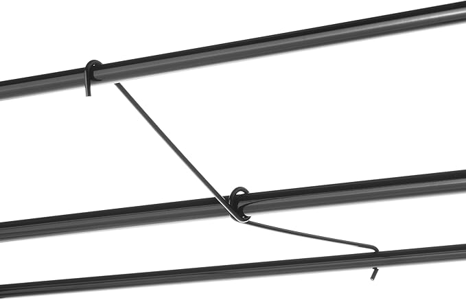 Whitmor 36-inch Clothes Closet - Double Door Portable Closet - Store Seasonal Clothing - Black Fabric Cover