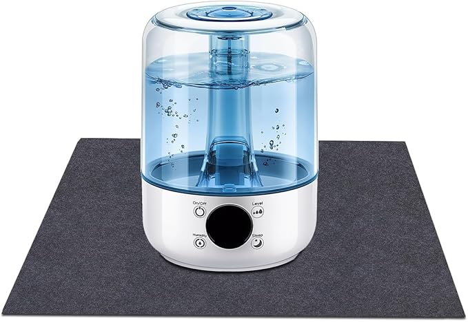 Humidifiers Mat,For floor surface/Absorbent mat Lightweight Washable Floor Mat，Under the Humidifiers Mat，Multifunctional home appliance mat，back Non-slip 24" x 36"