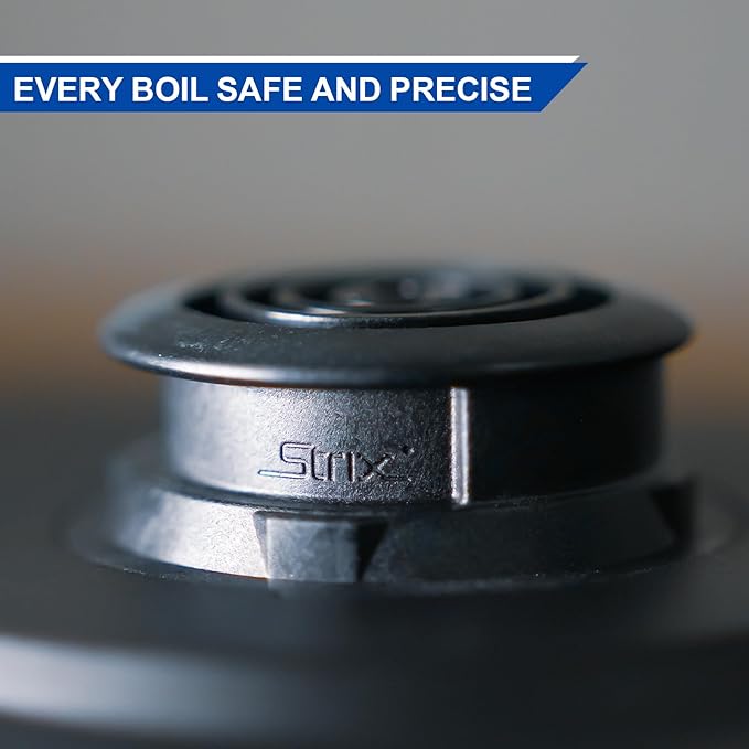 Bonavita Cosmopolitan 1.0L Gooseneck Electric Kettle, Stainless Steel Water Boiler for Coffee Brew and Tea Precise Pour Control, 6 Preset Temps, Glass Touch Panel, 1200W Fast Boil, Mirror Polished