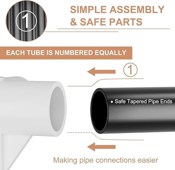 VTRIN Wardrobe Closet, 25mm Steel Tube Sturdy Portable Closet for Hanging Clothes, 67.3 Inch Portable Closet Wardrobe with Cover, 4 Hanging Rods, 8 Shelves, Free Standing Clothes Rack for Bedroom