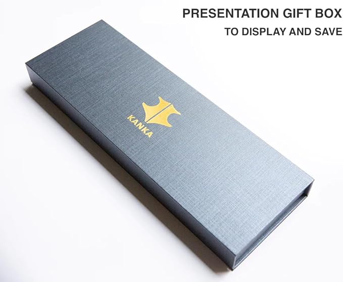 KANKA Grill 7" Damascus Steel Meat Cleaver Knife - Heavy Duty Butcher, Chopper, Razor Sharp, 67 Layers, G10 Black Fiberglass Handle, High Carbon Blade for Meat, Vegetables & Bone Cutting