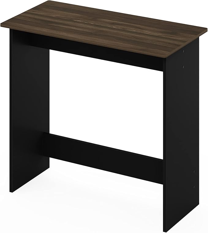 FURINNO Simplistic Study Table, Columbia Walnut