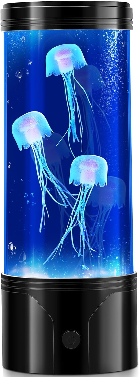 SENCU Jellyfish Lamp, LED Jelly Fish Light Lamp with 7 Color Changing USB Powered Relax Mood Aquarium Night Light Gift for Kids Men Women Home Office Table Room Decor