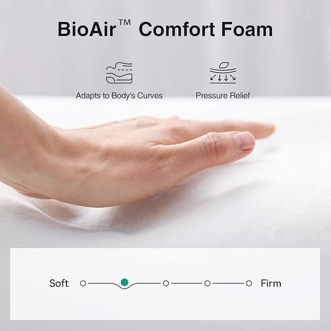 Novilla 8 inch Full Size Mattress, Foam and Spring Hybrid Full Mattress with Adaptive Foam for Pressure Relieving & Breathable Comfort, CertiPUR-US Certified-Ideal for Youth & Guest Rooms