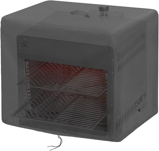 Kingling Grill Cover Fits for Big Horn Outdoors Portable Infrared Propane Gas Grill, Waterproof Protective Cover for Infrared Grill/Steak Cooker/Barbecue Propane Oven (Cover Only) - 17"x17"x15"